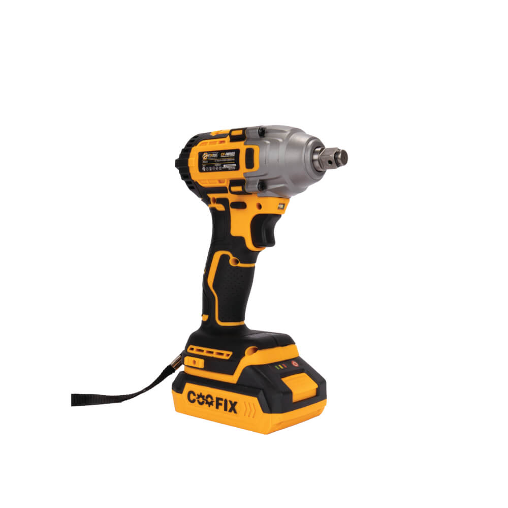 บล็อกกระแทกไร้สาย (พร้อมแบตเตอรี่) COOFIX รุ่น CF-IW005 400 นิวตัน แบตเตอรี่ 2.0AH 20V